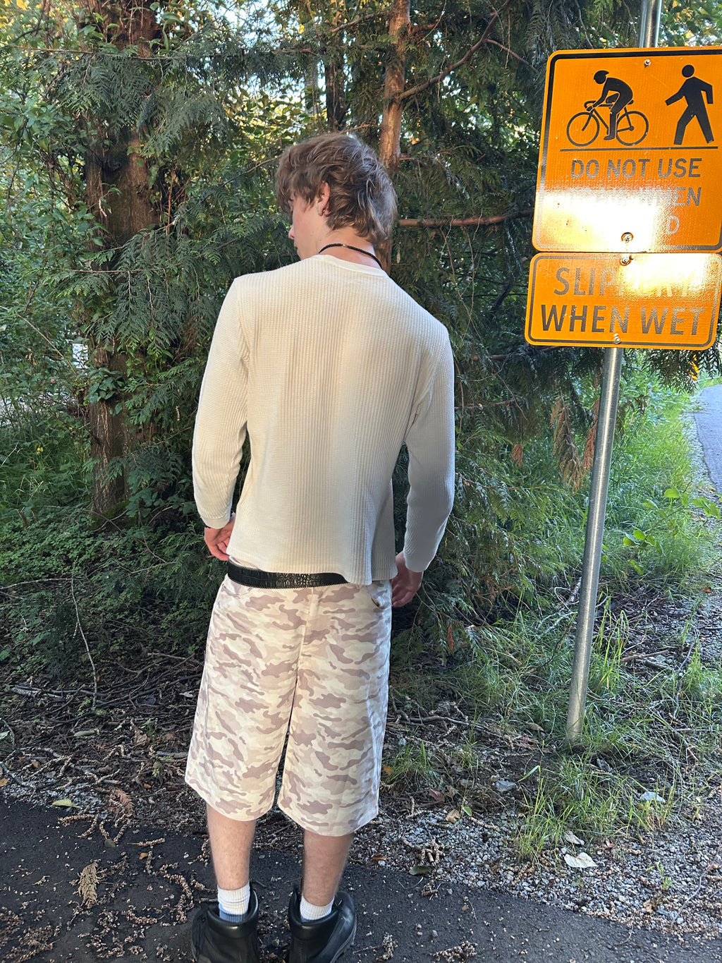 "I Feel Rüch" Camo Jorts