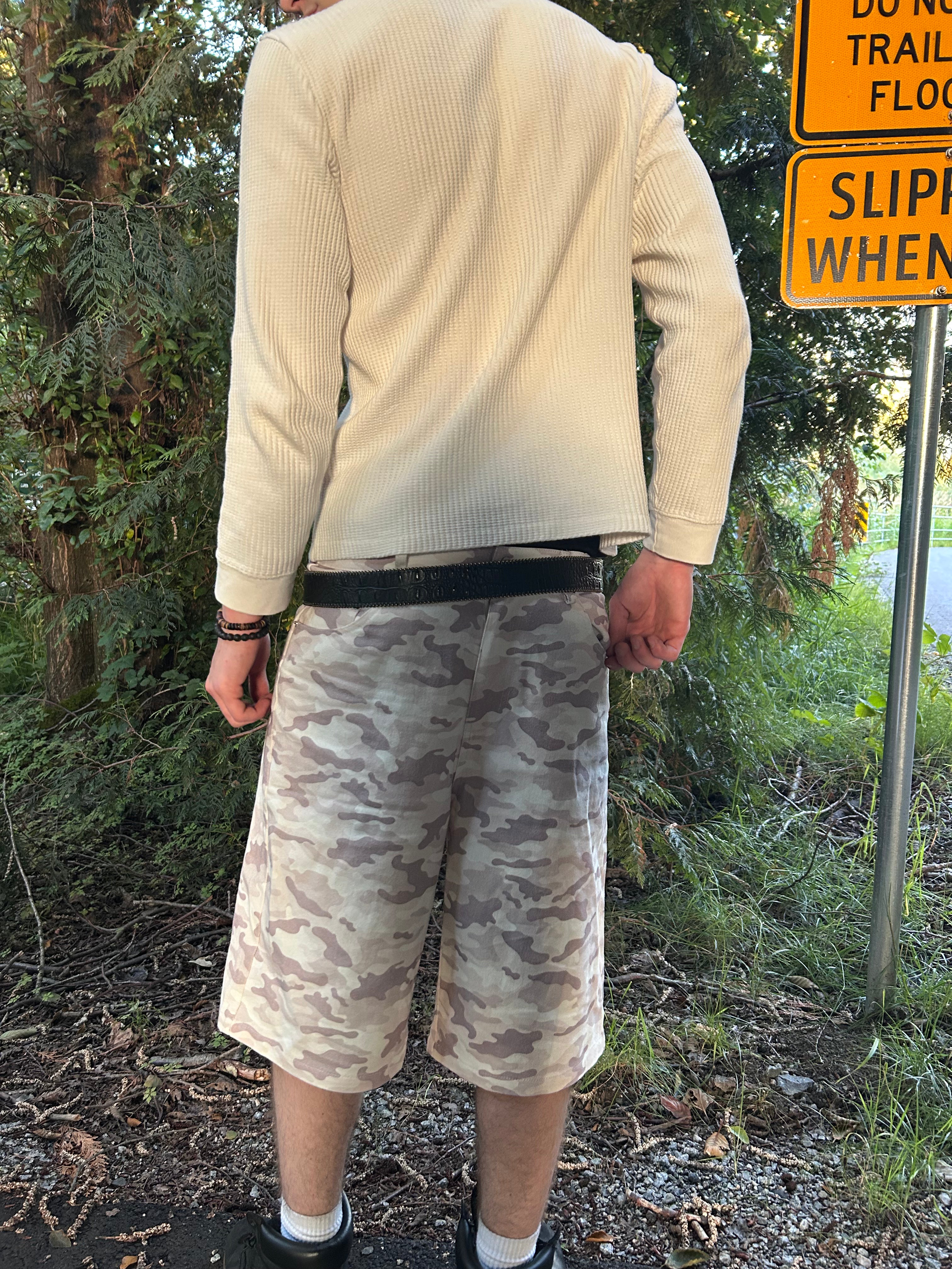 "I Feel Rüch" Camo Jorts