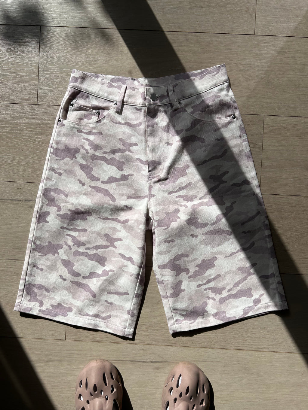 "I Feel Rüch" Camo Jorts